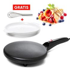 Cool Mango Crepemaker Elektromos Kreppkészítő Kreppgép, Palacsintafőző, Tapadásmentes rács