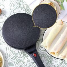 Cool Mango Crepemaker Elektromos Kreppkészítő Kreppgép, Palacsintafőző, Tapadásmentes rács