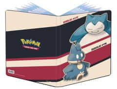 Pokémon: 180 lapos A4-es album - Snorlax és Munchlax