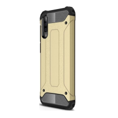 TokShop Apple iPhone 11 Pro, Műanyag hátlap védőtok, Defender, fémhatású, arany (87530)