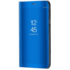 TokShop Huawei Honor 90 Lite, Oldalra nyíló tok, hívás mutatóval, Smart View Cover, kék (utángyártott) (137529)