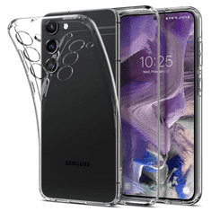 Spigen Samsung Galaxy S23 SM-S911, Szilikon tok, Liquid Crystal, átlátszó (129317)