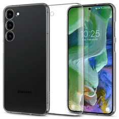 Spigen Samsung Galaxy S23 Plus SM-S916, Műanyag hátlap védőtok, Airskin, ultravékony, átlátszó (129314)