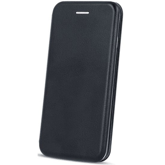 TokShop Samsung Galaxy S22 Ultra 5G SM-S908, Oldalra nyíló tok, stand, Forcell Elegance, fekete (111887)
