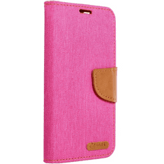 TokShop Apple iPhone 13 Pro Max, Oldalra nyíló tok, stand, Canvas Book, rózsaszín (107402)