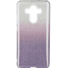 TokShop Apple iPhone 12 Pro Max, Szilikon tok, csillogó, Forcell Shining, lila/ezüst (93122)