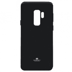 Mercury Huawei Mate 20, TPU szilikon tok, Goospery, csillámporos, fekete (74502)