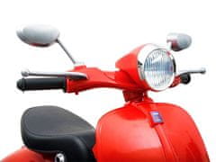 RAMIZ Retro Vespa robogó gyerek elektromos motorkerékpár - fekete színű