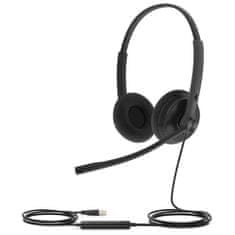 YEALINK UH34 Lite kettős headset mindkét fülre USB-csatlakozóval