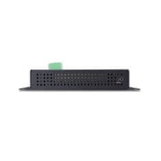 Planet WGS-804HPT lapos L2 switch, 8x1Gb, 4x PoE 802.3at 144W, 48-54VDC, -40~75°C, IP30, ventilátor nélküli, ventilátor nélküli