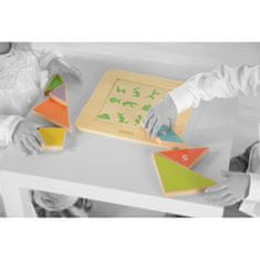 Masterkidz Masterkidz Montessori Oktatási Puzzle Tangram számok Montessori