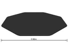 RAMIZ Bestway medence takaró fólia fekete színben 396 cm-es