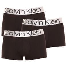 Calvin Klein 3PACK fekete férfi boxeralsó (NB3074A-7V1) - méret XL