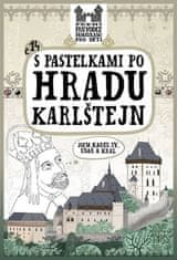 Krétával a Karlštejn-kastély körül