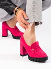Vinceza Női félcipő 93538 + Nőin zokni Gatta Calzino Strech, rózsaszín árnyalat, 37