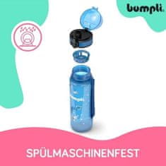 Bumpli Kulacs 500 ml Űrmotívummal, Szivárgásmentes, BPA-mentes Űrmotívum, kék színű - UNIVERSBOT 