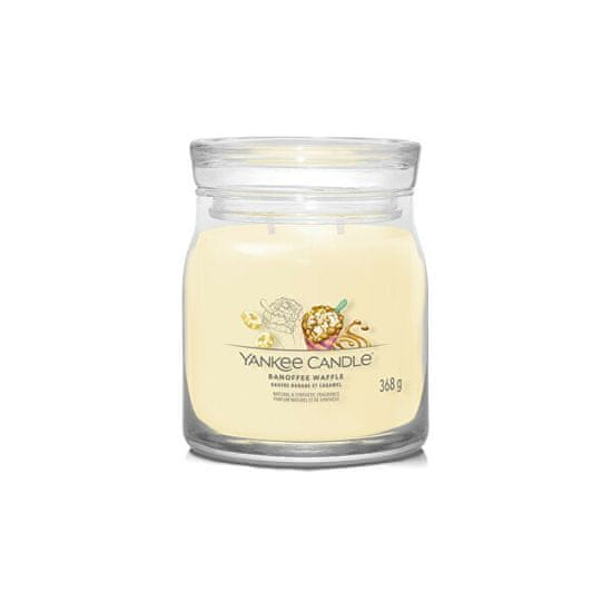 Yankee Candle Illatgyertya Signature Banoffee Waffle 368 g- közepes