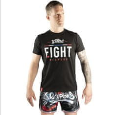 Fairtex Férfi Muay Thai tričko 8 fegyver The Fight - fekete