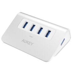 shumee AUKEY CB-H5 HUB USB-C SLIM ALUMINIUM 4XUSB 3.0