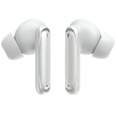 Bluetooth sztereó fülhallgató, v5.2, TWS, töltőtok, zajszűrővel, érintés vezérlés, Devia Star E1, fehér
