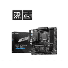 MSI PRO B760M-A WIFI DDR4 alaplap (7D99-001R) (7D99-001R)