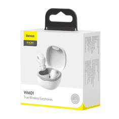 BASEUS TWS Headset Fehér Encok WM01 (224384)