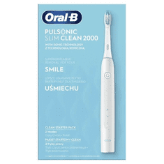 BRAUN Oral-B Pulsonic Slim Clean 2000 fehér elektromos fogkefe (4210201305798 / 10PO010293) (4210201305798)