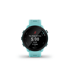 Garmin Forerunner 55 futóóra Aqua kék (GG010-02562-12) (GG010-02562-12)