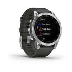 Garmin Epix (Gen 2) szürke szilikon szíjjal (010-02582-01) (010-02582-01)