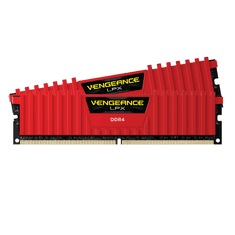 Corsair 16GB DDR4 3200MHz Kit(2x8GB) Vengeance LPX Red (CMK16GX4M2B3200C16R)