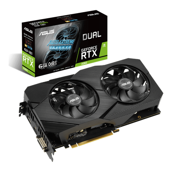 ASUS GeForce RTX 2060 DUAL EVO 6GB GDDR6 192bit (90YV0CH4-M0NA00)