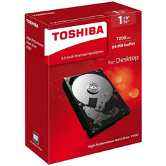 TOSHIBA Toshiba P300 3.5" 1TB 7200rpm 64MB SATA3