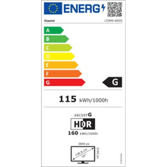 Xiaomi Mi TV Q1E 55" 4K UHD Smart QLED TV (L55M6-6ESG / MITV-Q155E) - Bontott termék! (L55M6-6ESG / MITV-Q155E_BT)