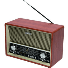Somogyi RRT 4B Retro asztali rádió, MP3-BT, 4 sávos (RRT 4B)
