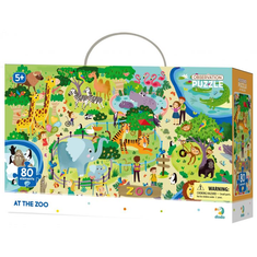 DoDo Az Állatkertben 80db-os puzzle (DOP300259) (DOP300259)