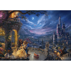 Schmidt Disney Die Schöne und das Biest, Tanz im Mondlicht 1000db-os puzzle (59484) (18102-182) (18102-182)