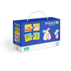 DoDo Duo Ellentétek 2X12db-os puzzle (DOP300151) (DOP300151)