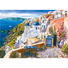 Schmidt Kilátás Santoriniból, Sam Park 1000 db-os puzzle (58560, 9919-184) (58560)