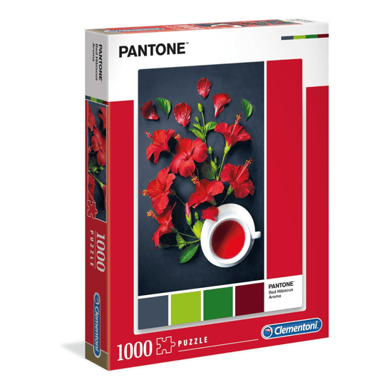 Clementoni Pantone Hibiszkusz tea puzzle 1000db-os (39494) (c39494)