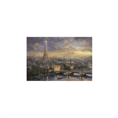 Schmidt Párizs, A szerelem városa, Thomas Kinkade, 1000 db-os puzzle (59470, 17200-184) (59470, 17200-184)