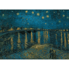 Clementoni Museum Collection: Vincent Van Gogh - Csodálatos éjszaka a Rhone fölött 1000db-os puzzle (39344) (c39344)