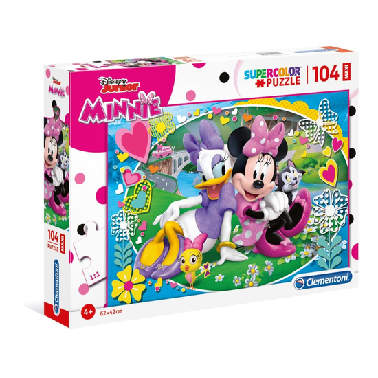 Clementoni Minnie és Daisy 104db-os Maxi puzzle (23708) (c23708)
