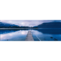 Schmidt Wakatipu tó, Új-Zéland, 1000 db Panoramapuzzle puzzleragasztóval (59291, 16041-183) (59291, 16041-183)