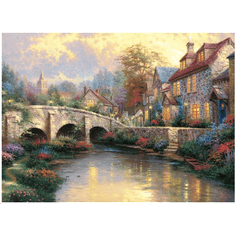 Schmidt Cobblestone Brooke, Thomas Kinkade, 1000 db-os puzzle (57466, 7252-183) (57466, 7252-183)