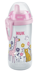 Nuk FC Itatóüveg Kiddy Cup 300ml, rózsaszín