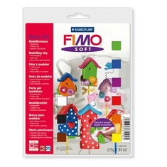 FIMO "Soft Basic" gyurma készlet 9x25 g égethető vegyes színek (8023 10) (8023 10)