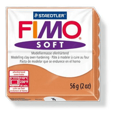 FIMO "Soft" gyurma 56g égethető konyak (8020-76) (8020-76)