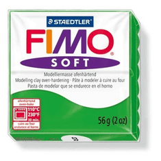 FIMO "Soft" gyurma 56g égethető zöld (8020-53) (8020-53)