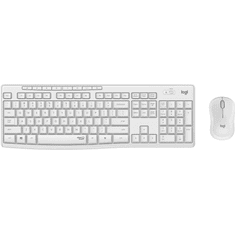 Logitech MK295 Silent vezeték nélküli billentyűzet Suisse/Schweizer (Qwertz) + egér fehéres (920-009872) (920-009872)