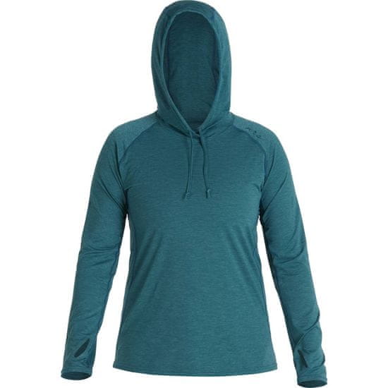 NRS Női kapucnis pulóver H2Core Silkweight, UV50+, Hoodie, Mediterranea